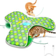 Interactive Cat Toys Rechargeable,Moving Concealed Feathers