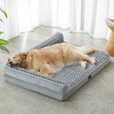 Orthopedic Dog Bed for Large Dogs-Big Waterproof Sofa Dog Bed with Removable Washable Cover, Washable Pet Bed with Waterproof Lining and Nonskid