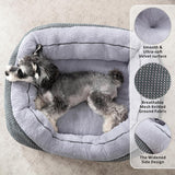 Medium Dog Beds for Medium Dogs Washable, Rectangle Dog Bed Medium Size Dog, Orthopedic Dog Bed, Warming Soft Calming Sleeping Puppy Bed Durable Pet